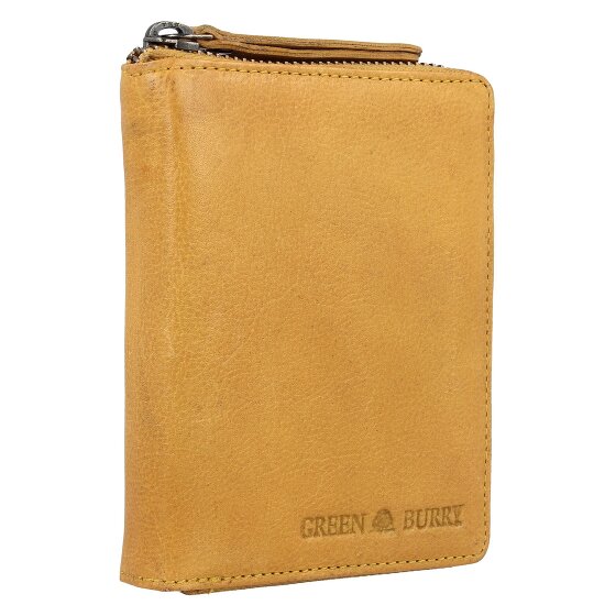 Greenburry Vintage Washed Geldbörse Leder 10 cm
