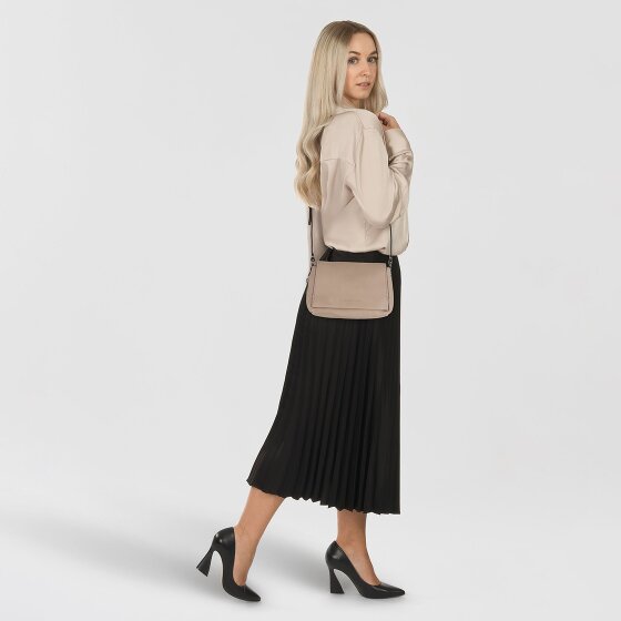 Liebeskind Hera Umhängetasche Leder 22 cm mit Dehnfalte