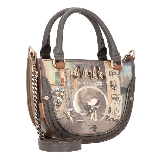 Anekke Shoen Brown Handtasche 23 cm