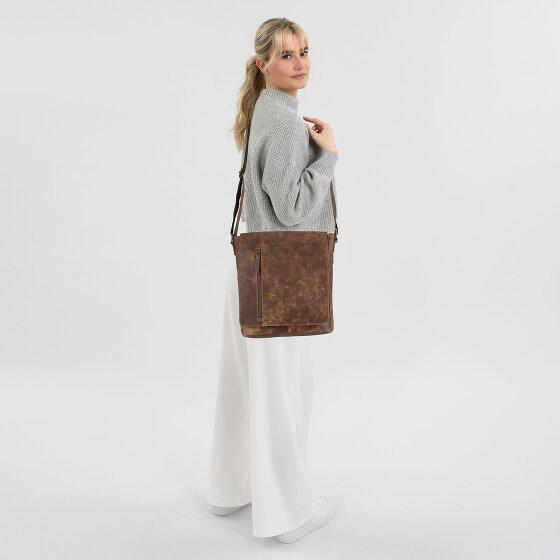 Harold's Crunchy Umhängetasche Leder 27 cm