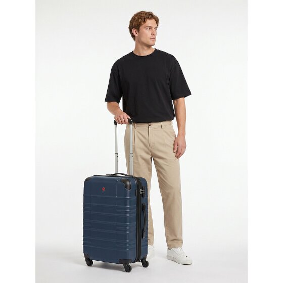 Wenger Amplar Evo 4 Rollen Trolley M 65 cm mit Dehnfalte