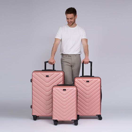 Redolz Essentials 07 3-SET 4 Rollen Kofferset 3-teilig
