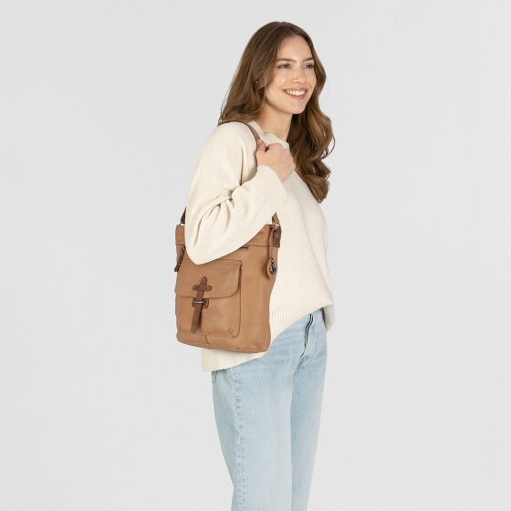 Harbour 2nd Urban Poets Skyler Schultertasche Leder 37 cm