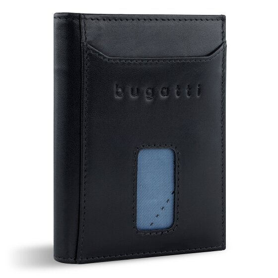 bugatti Secure Slim Geldbörse RFID Schutz Leder 8 cm