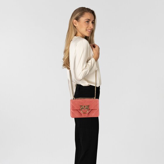 PINKO Love One Umhängetasche Leder 21 cm