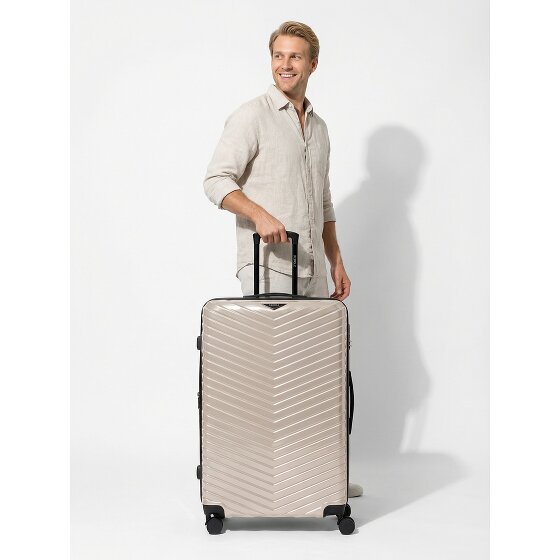 Redolz Essentials 18 4 Rollen Trolley 76 cm mit Dehnfalte