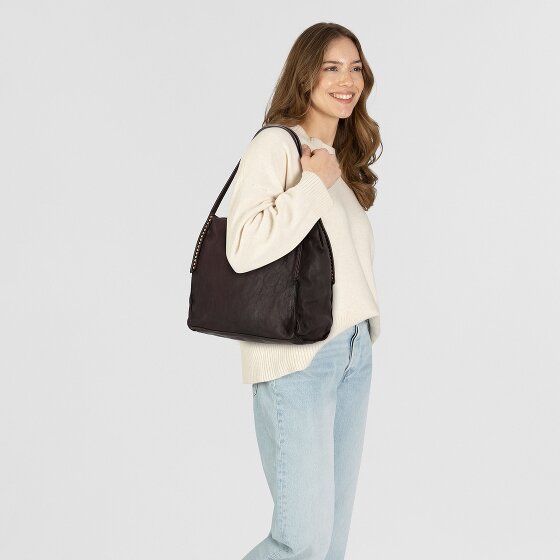 Campomaggi Viola Schultertasche Leder 28 cm