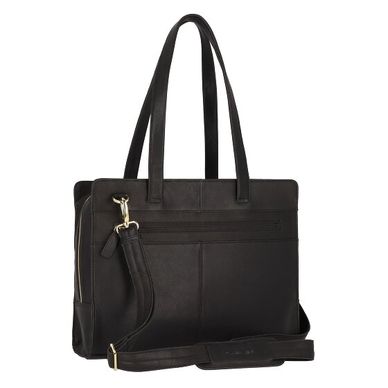 Plevier Pharos Aktentasche Leder 37.5 cm Laptopfach
