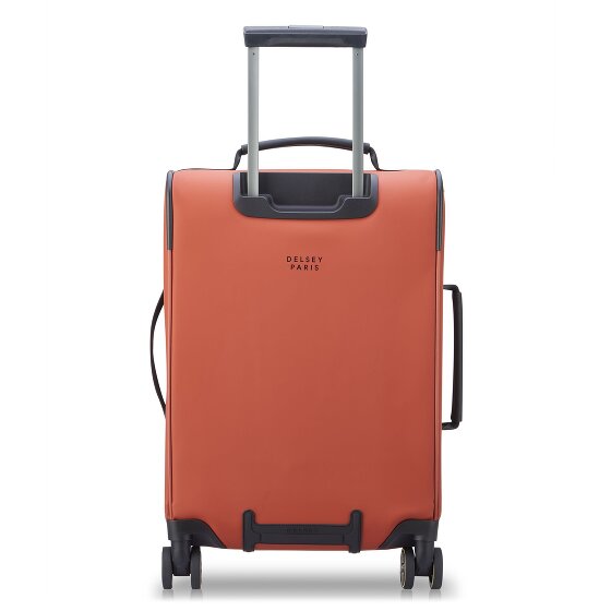 Delsey Paris Turenne Soft 4 Rollen Kabinentrolley 56 cm mit Dehnfalte