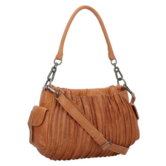 FredsBruder Say Hello Schultertasche Leder 34 cm