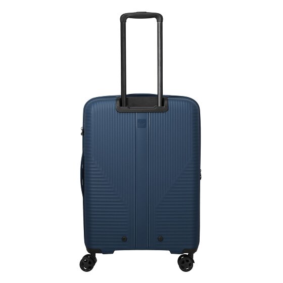 Travelite Air Stripe 4 Rollen Kofferset 3-teilig mit Dehnfalte