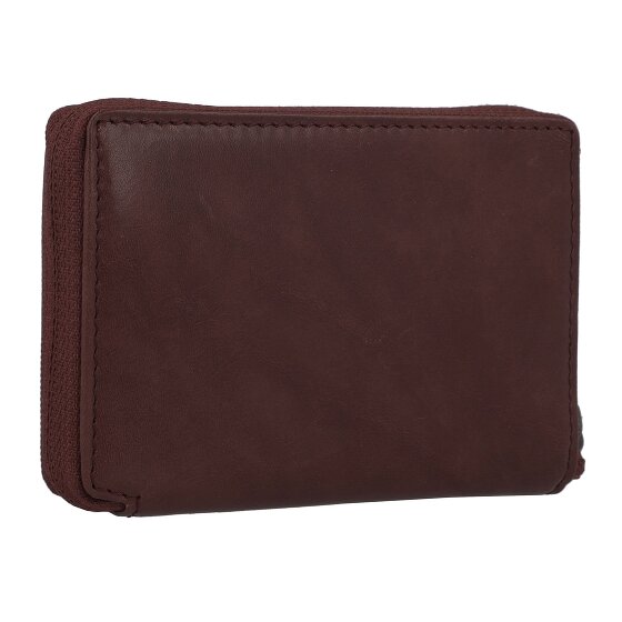 Braun Büffel Arezzo Kreditkartenetui RFID Schutz Leder 11.5 cm