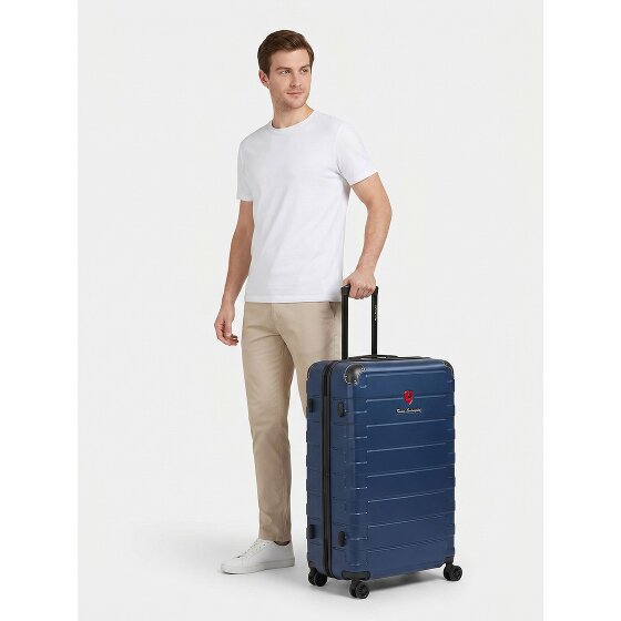 Tonino Lamborghini Milano 4-Rollen Trolley XL 83 cm Sondergrösse mit Dehnfalte