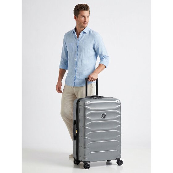 Delsey Paris Meteor 4 Rollen Trolley L 78 cm mit Dehnfalte