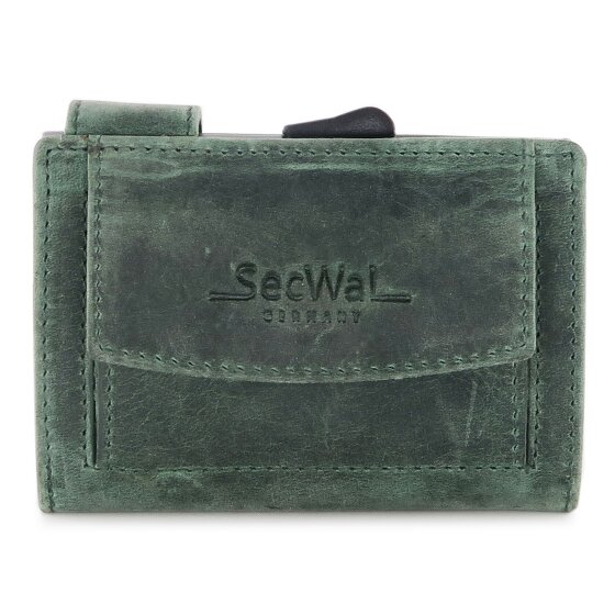 SecWal Kreditkartenetui Geldbörse RFID Leder 9 cm