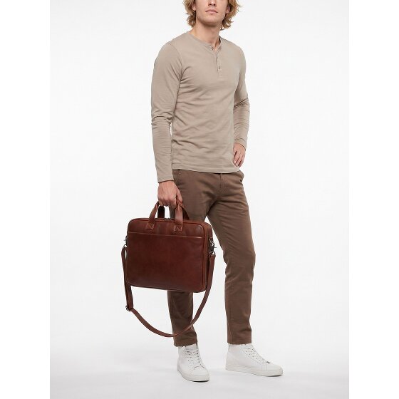 The Chesterfield Brand Venturo Aktentasche Leder 40 cm Laptopfach