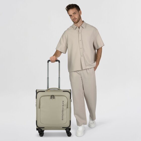 Mandarina Duck Eco Coated 4 Rollen Kabinentrolley S 55 cm