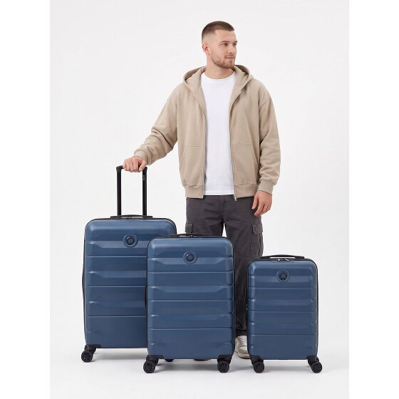 Delsey Paris Air Armour 4 Rollen Kofferset 3-teilig mit Dehnfalte