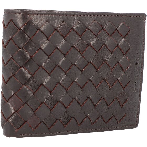 bugatti Woven Geldbörse Leder 13 cm