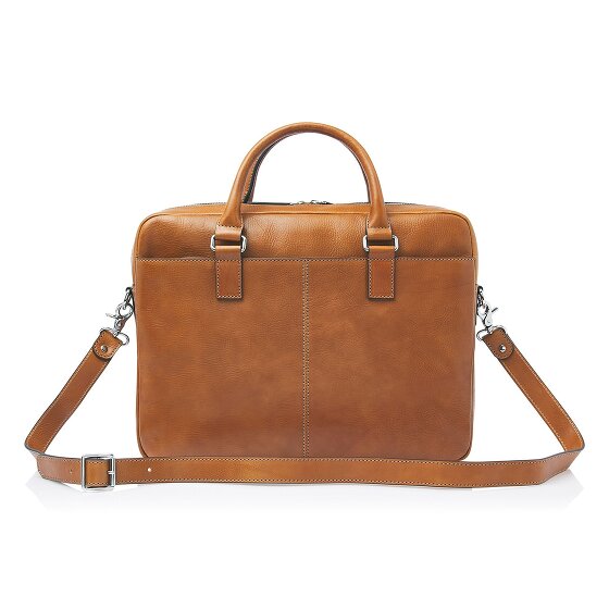 Castelijn & Beerens Peter Aktentasche RFID Schutz Leder 40 cm Laptopfach