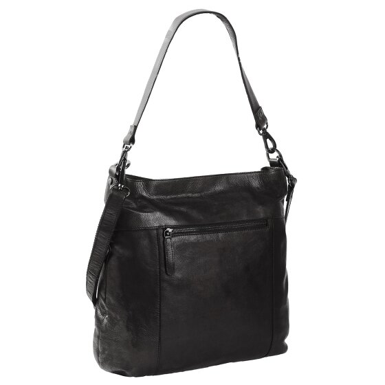 The Chesterfield Brand Black Label Schultertasche Leder 35 cm