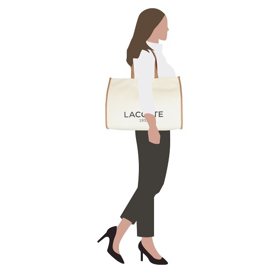Lacoste Heritage Canvas Shopper Tasche 40 cm