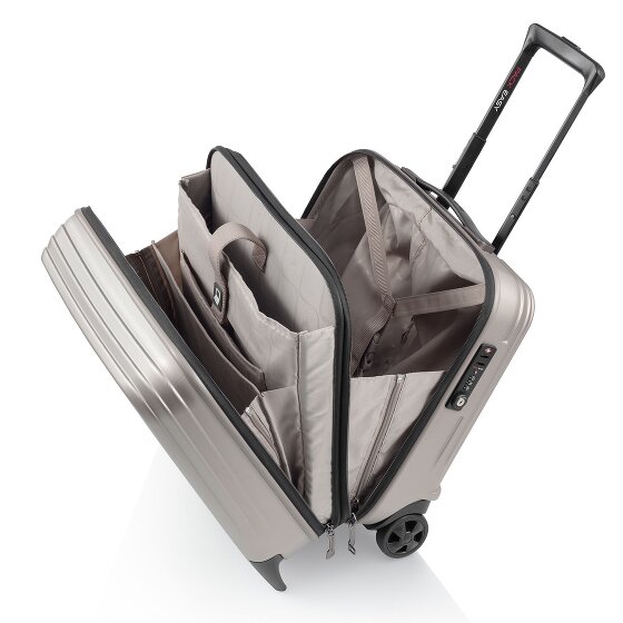 Pack Easy B-Solutions 2 Rollen Businesstrolley 44 cm Laptopfach