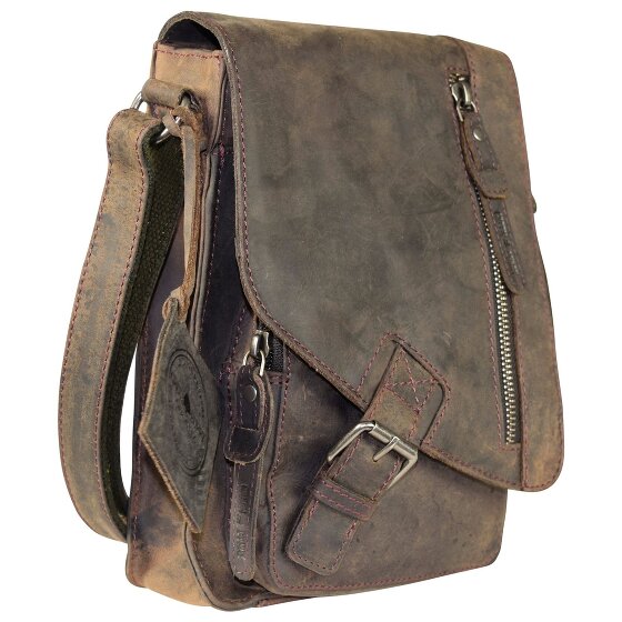 Greenburry Vintage Revival Umhängetasche Leder 25 cm