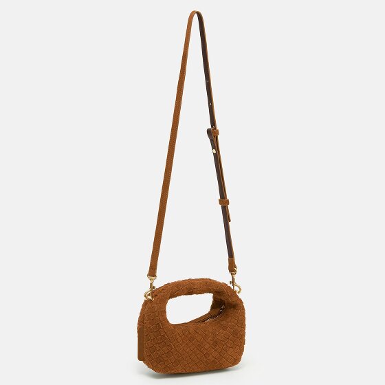 LES VISIONNAIRES Greta Micro weave Handtasche Leder 20 cm