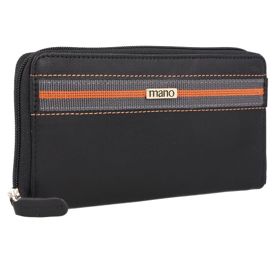 mano Don Leonardo Geldbörse RFID Leder 18 cm
