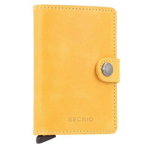 Secrid Miniwallet Vintage Kreditkartenetui Geldbörse RFID Leder 6,5 cm