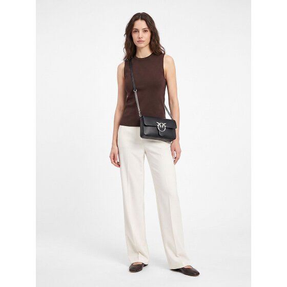 PINKO Love One Umhängetasche Leder 26.5 cm