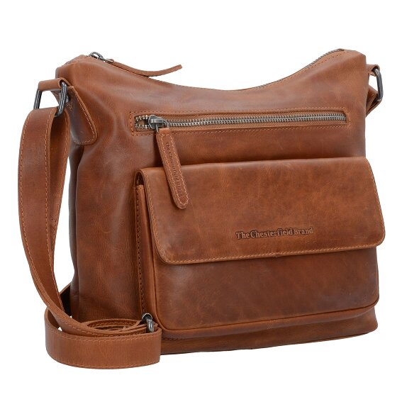 The Chesterfield Brand Wax Pull Up Umhängetasche Leder 25 cm