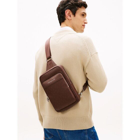 Tommy Hilfiger TH Flag Slingbag Leder 28 cm