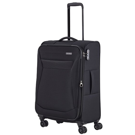 Travelite Chios 4 Rollen Trolley 67 cm mit Dehnfalte Travelite Chios 4 Rollen Trolley 67 cm mit Dehnfalte