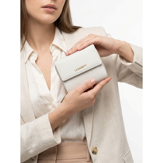 Lazarotti Bologna Leather Zip-Around Geldbörse Leder 12 cm