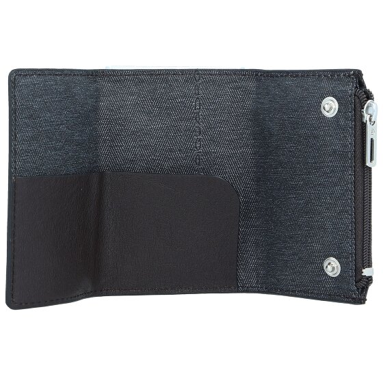 Piquadro Black Square Kreditkartenetui Leder 6 cm