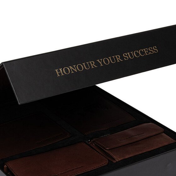 The Chesterfield Brand Geldbörse Geschenkset 4-teilig  Leder 12 cm