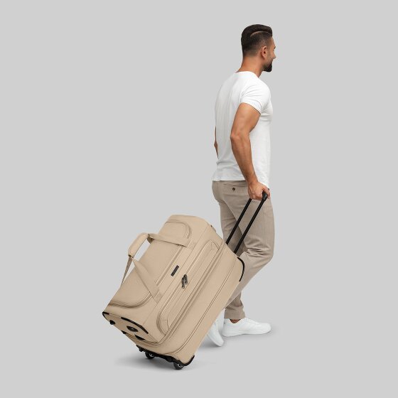 Redolz Duffle Essentials 2-Rollen Reisetasche 55 cm M mit Dehnfalte
