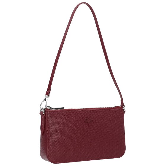 Lacoste Chantaco Schultertasche Leder 23 cm
