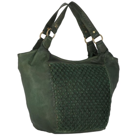Greenland Nature Femi & Nine Schultertasche Leder 38 cm