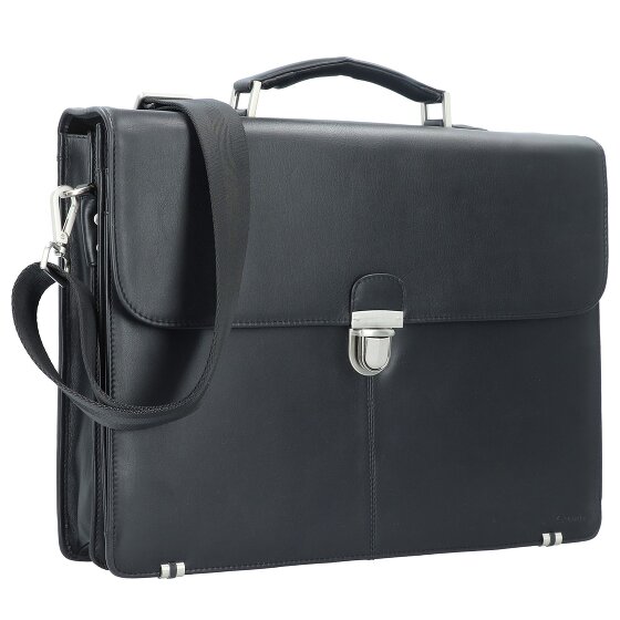 Esquire Oxford Aktentasche Leder 41 cm Laptopfach