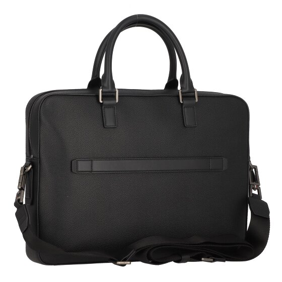 Tommy Hilfiger TH Monogram Aktentasche Leder 40 cm Laptopfach Tommy Hilfiger TH Monogram Aktentasche Leder 40 cm Laptopfach