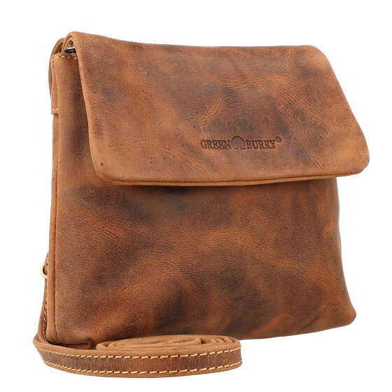 Greenburry Vintage Umhängetasche Leder 25 cm