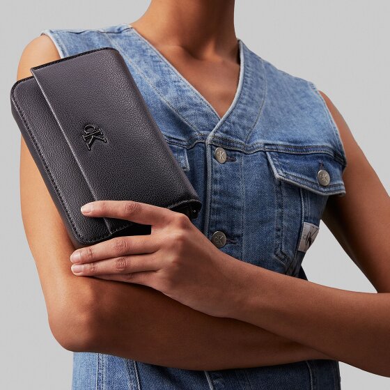 Calvin Klein Jeans Minimal Monogram Clutch Geldbörse 19 cm