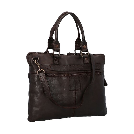 Harbour 2nd Vega Aktentasche Leder 38 cm Laptopfach Harbour 2nd Vega Aktentasche Leder 38 cm Laptopfach