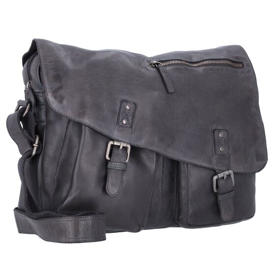Greenburry GBVT Messenger Leder 38 cm Laptopfach