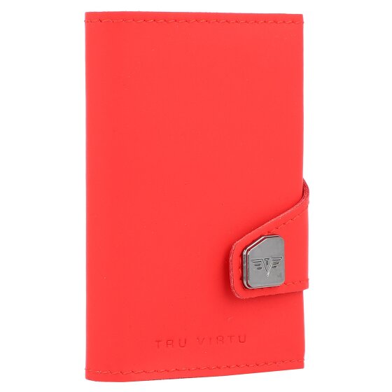 Tru Virtu Click & Slide Kreditkartenetui Geldbörse RFID Leder 6,5 cm