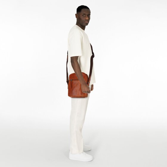 Greenburry Newport Mini Bag Umhängetasche Leder 18 cm