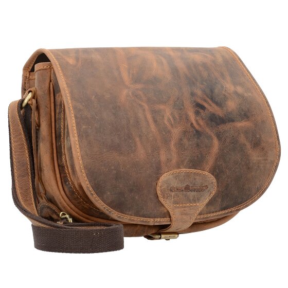 Greenburry Vintage Umhängetasche Leder 30 cm